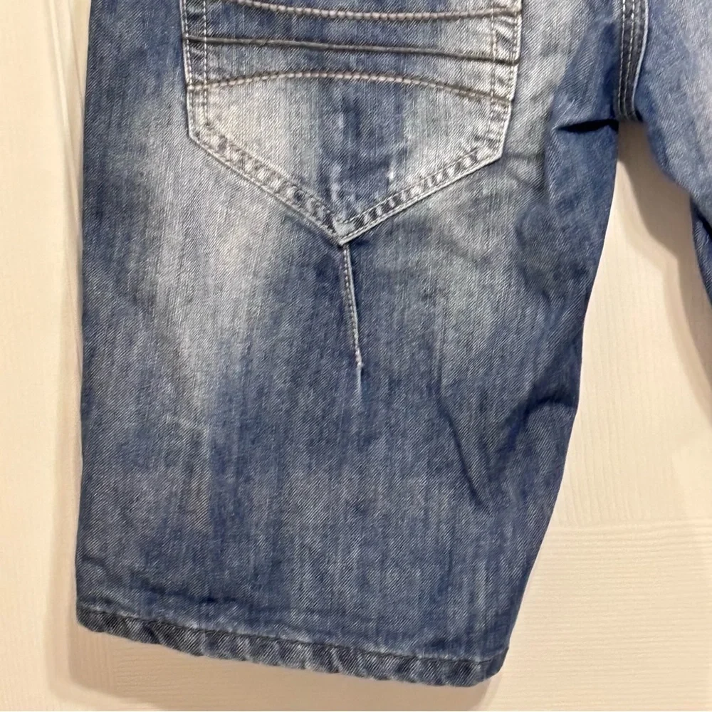 Original Denim Brand JVZ Men's Medium Wash Blue Denim Jeans Shorts Waist 31